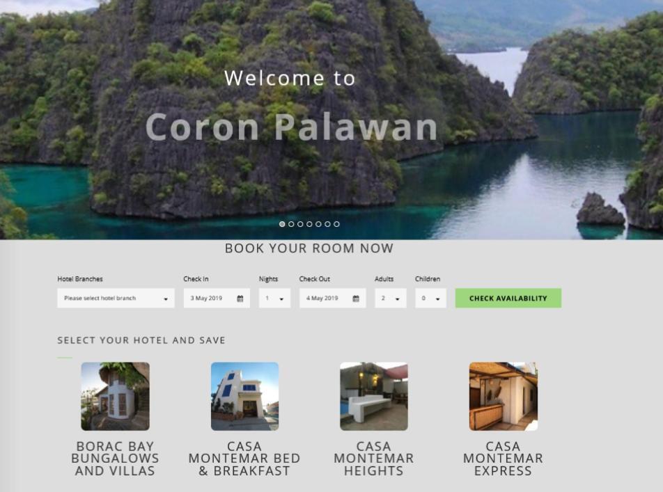 Casa Montemar Express Coron Buitenkant foto